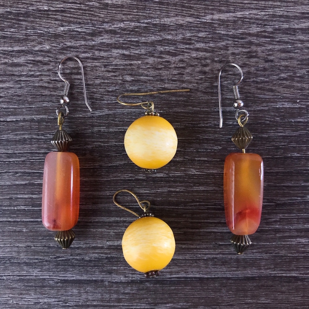 Jawbreakers and jolly ranchers: 2pc earring set